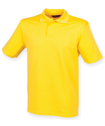 Camiseta polo Coolplus® | Amarillo