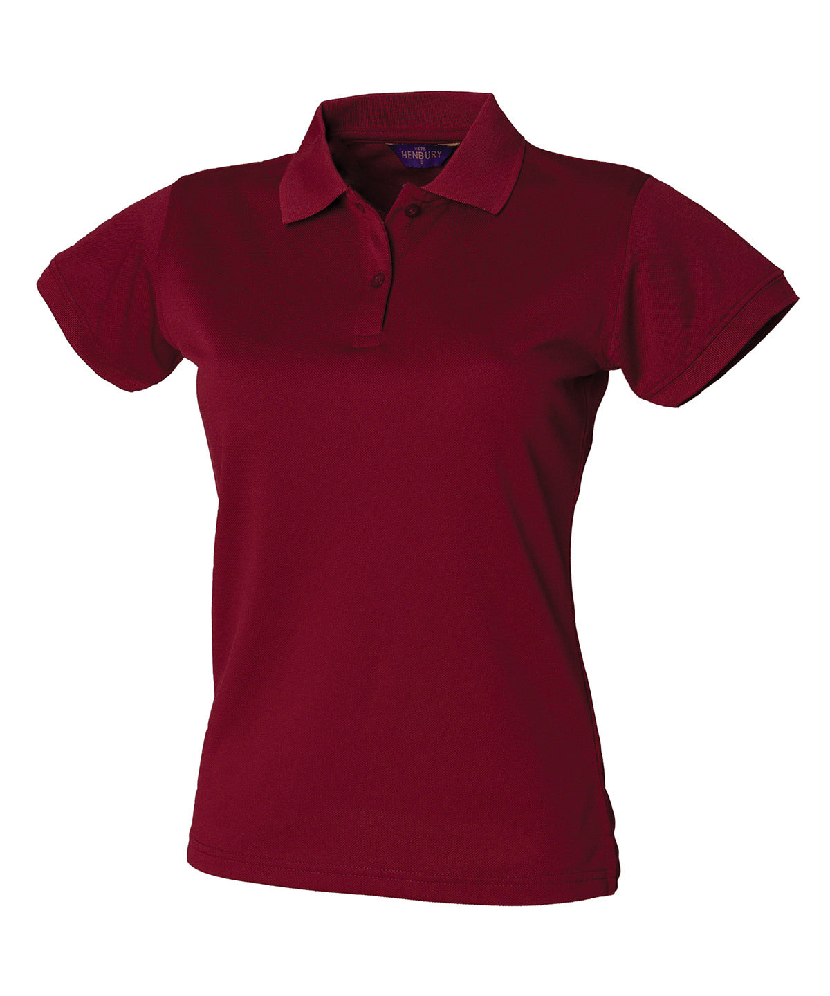Camiseta polo Coolplus® para mujer | Burdeos