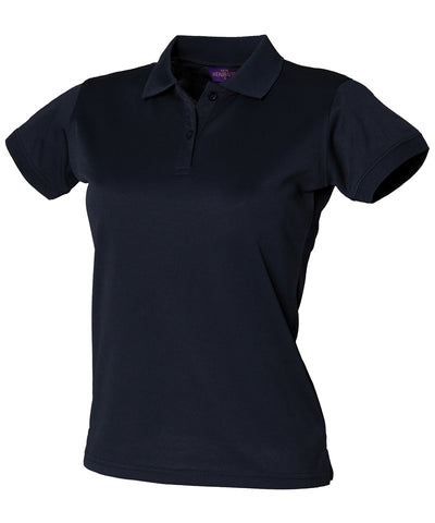Camiseta polo Coolplus® para mujer | Azul Marino