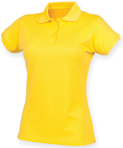 Camiseta polo Coolplus® para mujer | Amarillo