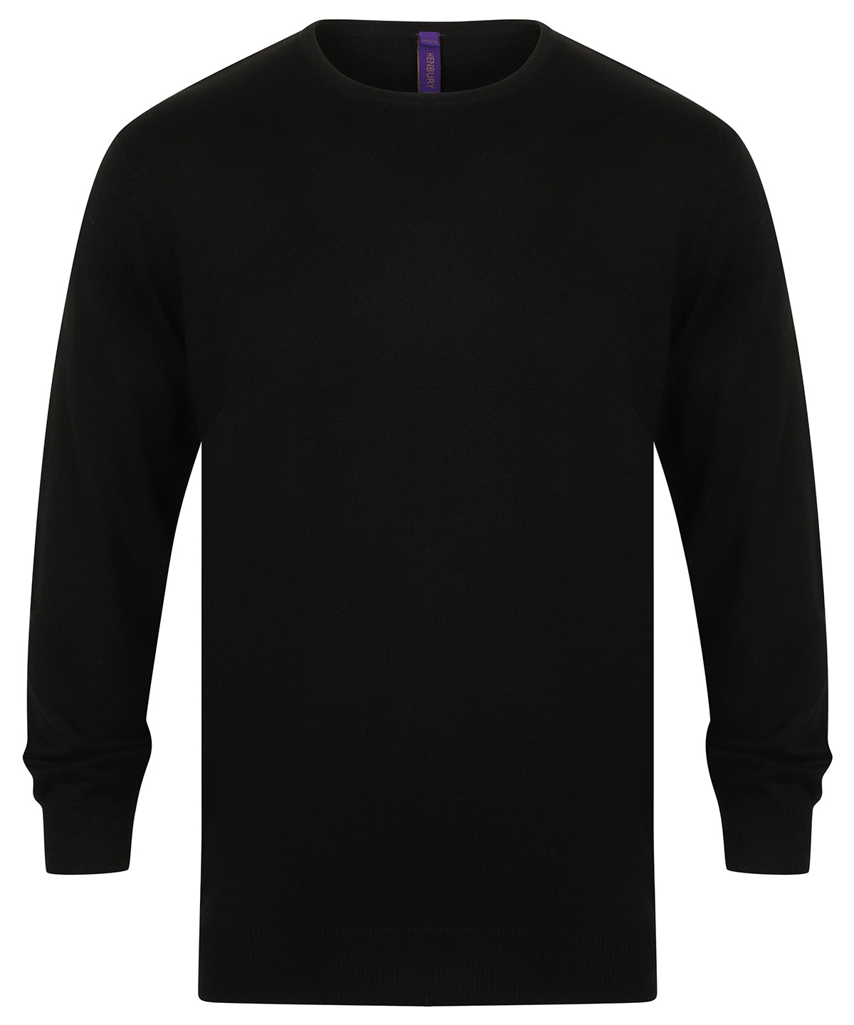 Jersey de cuello redondo | Negro