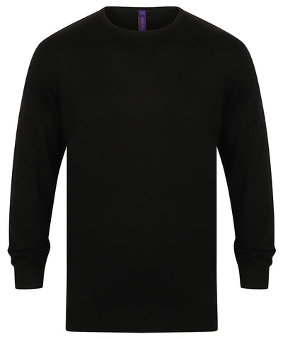 Jersey de cuello redondo | Negro