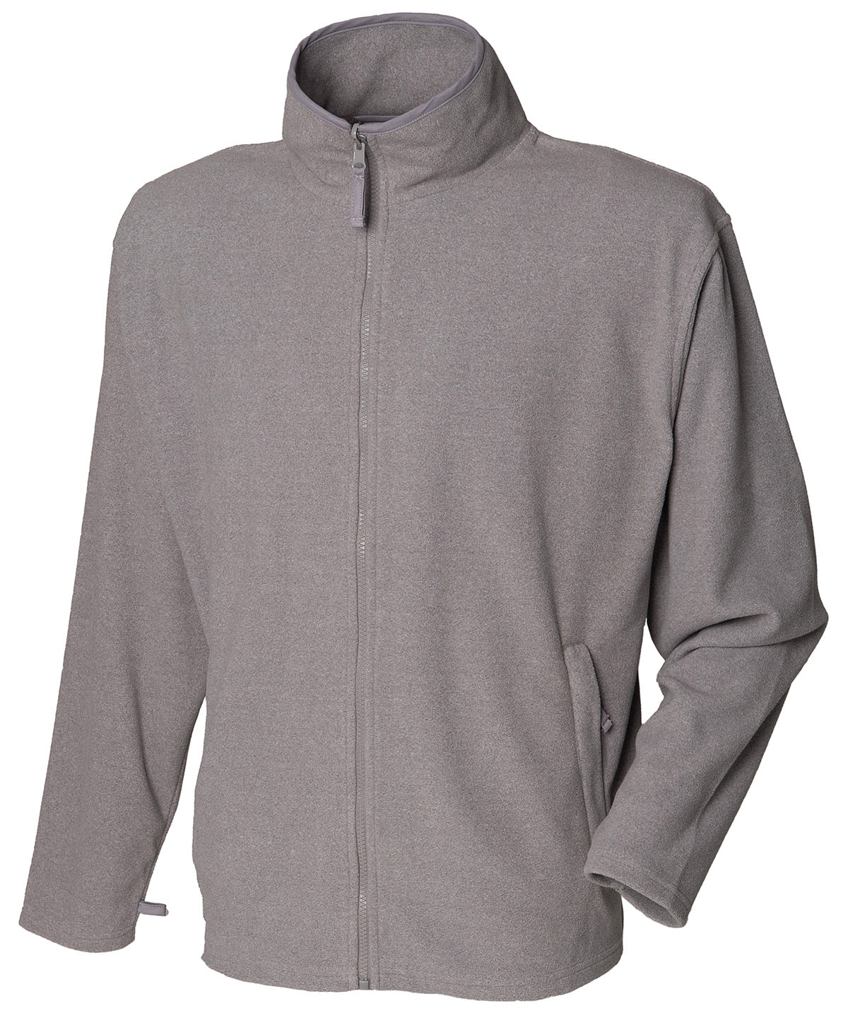 Chaqueta de microfelpa | Gris Moteado