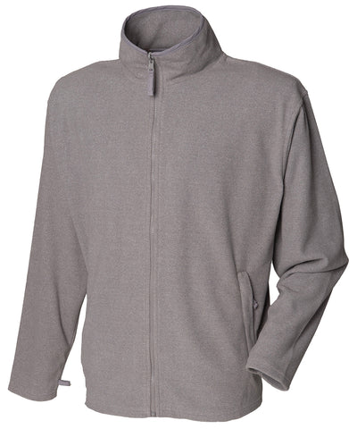 Chaqueta de microfelpa | Gris Moteado