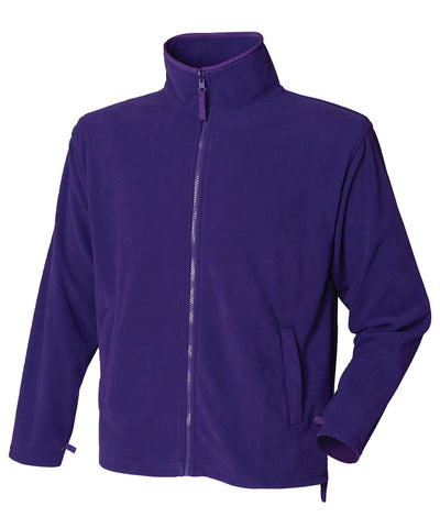 Chaqueta de microfelpa | Morado