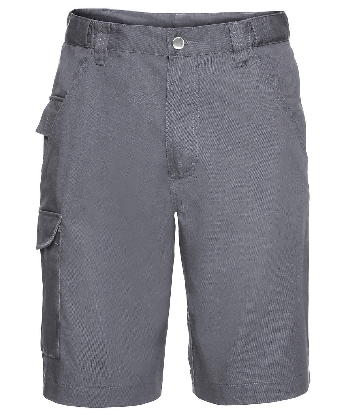 Pantalones cortos de trabajo de sarga de polialgodn | Convoy Grey