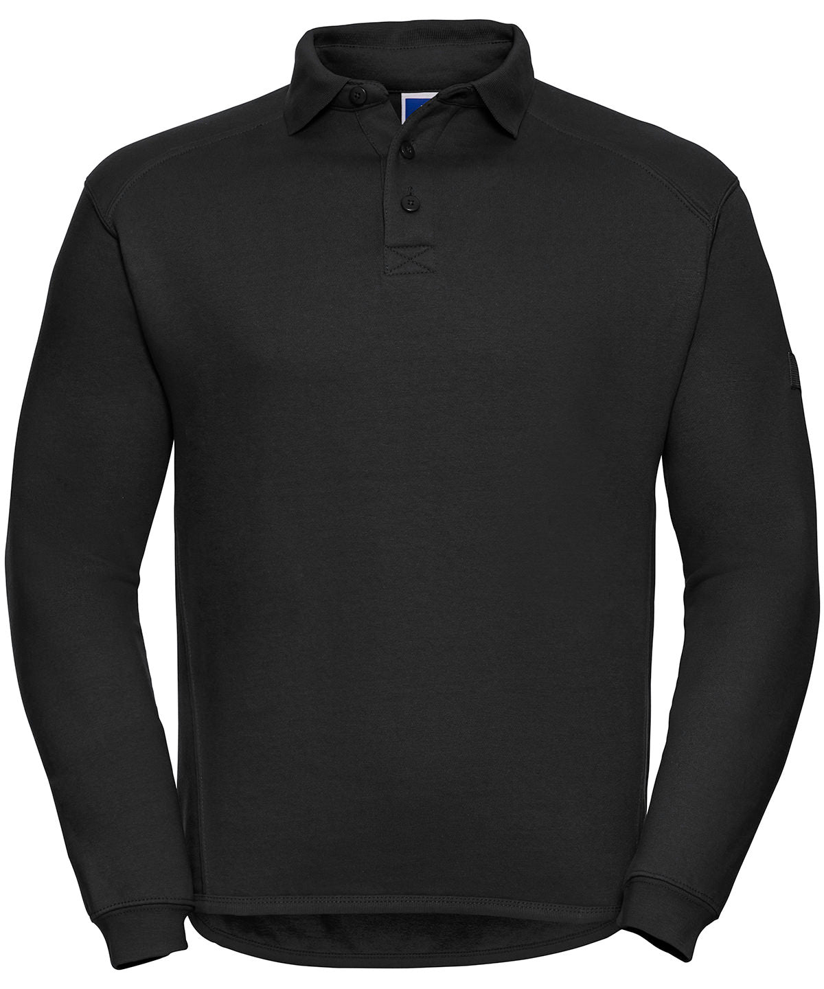 Sudadera con cuello resistente | Negro