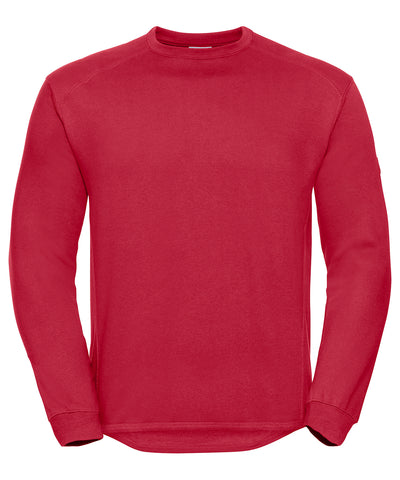 Strapazierfähiges Rundhals-Sweatshirt | Klassisches Rot