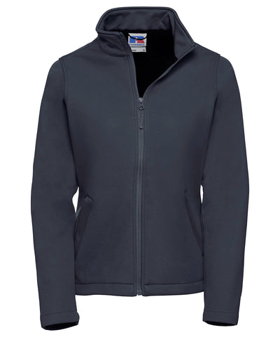 Chaqueta softshell inteligente para mujer | Azul Marino Francs
