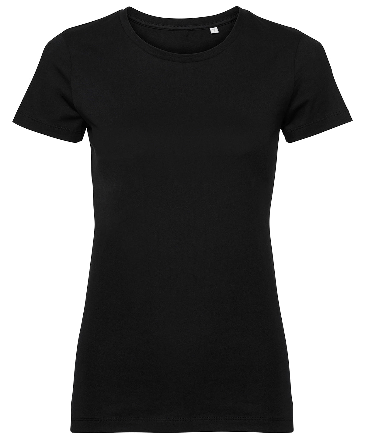 Camiseta orgnica pura para mujer | Negro