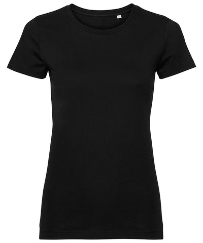 Camiseta orgnica pura para mujer | Negro
