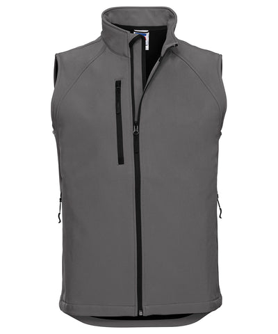 Gilet softshell | Gris plomb