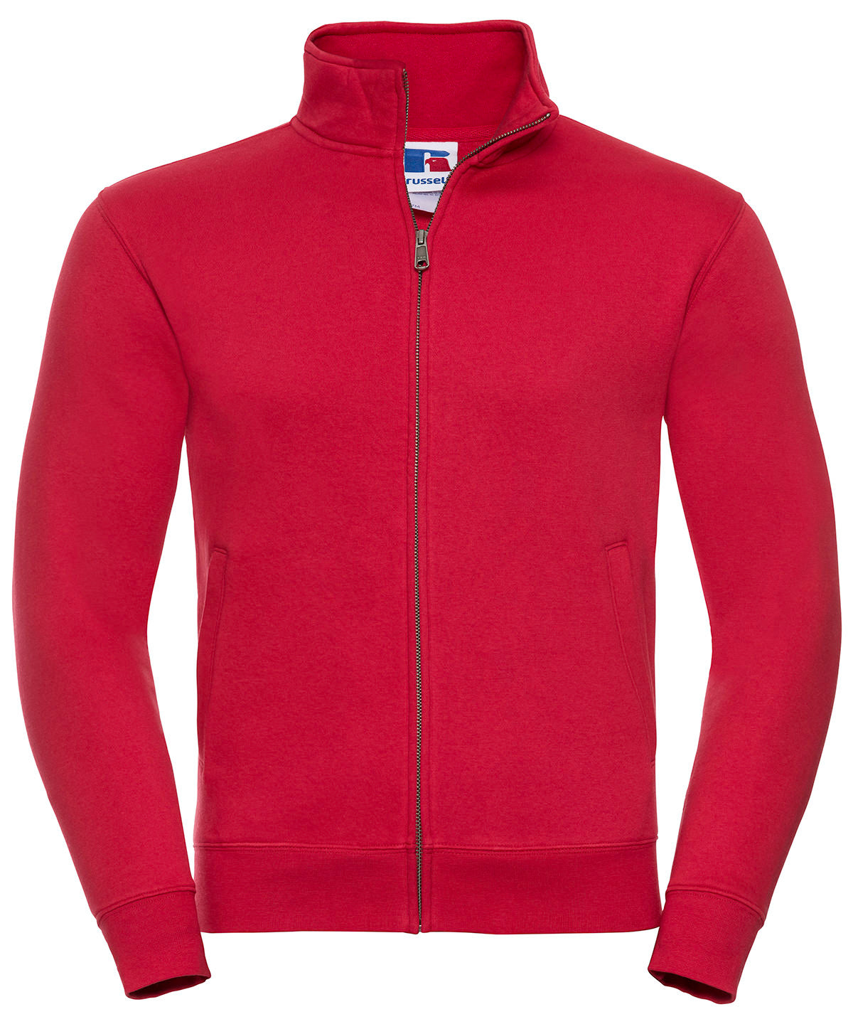 Authentische Sweatshirtjacke | Klassisch Rot