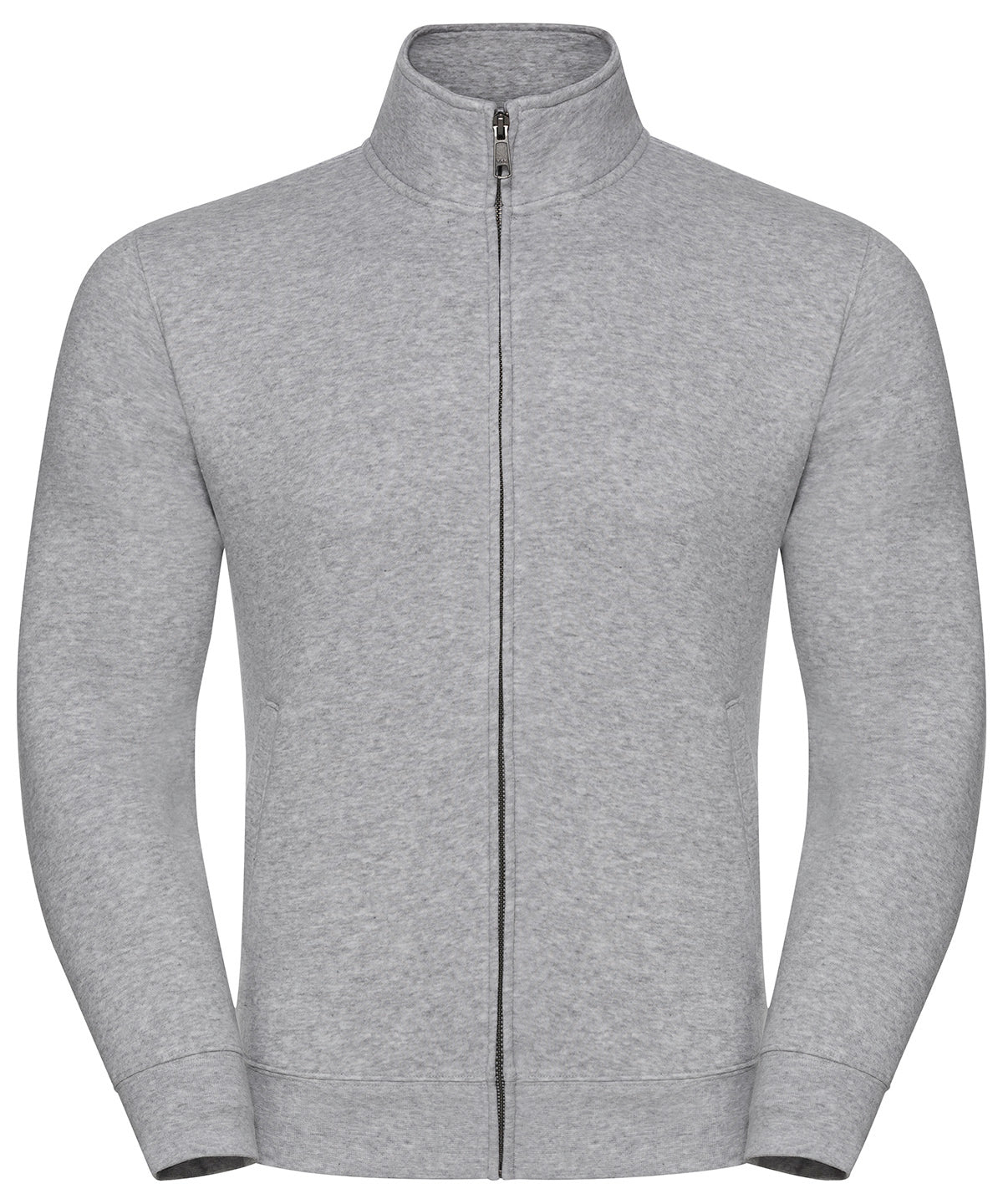 Authentische Sweatshirtjacke | Oxford Grau