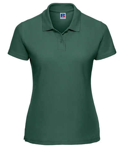 Polo clsico de polialgodn para mujer | Verde Bosque