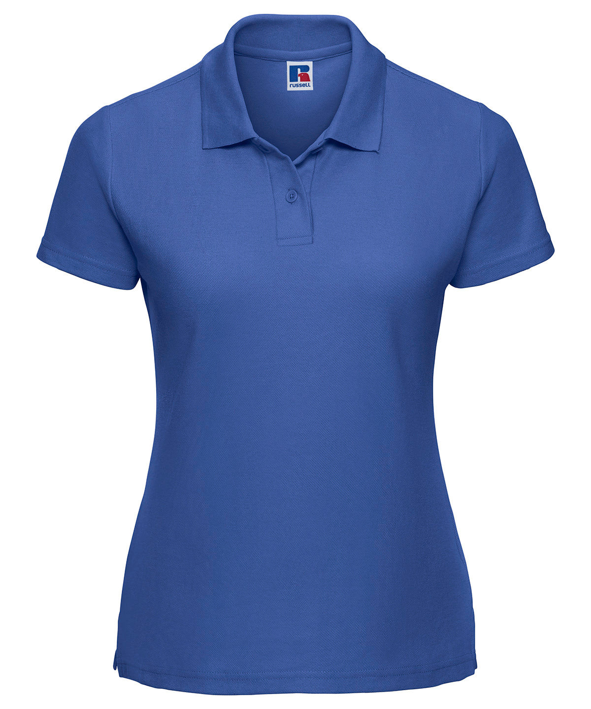 Polo clsico de polialgodn para mujer | Azul Real Vivo