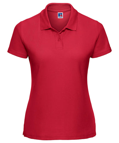 Polo clsico de polialgodn para mujer | Rojo Clsico