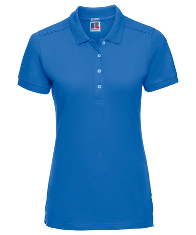 Polo elstico para mujer | Azul Celeste