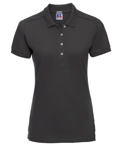 Polo elstico para mujer | Negro