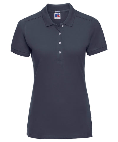 Polo elstico para mujer | Azul Marino Francs
