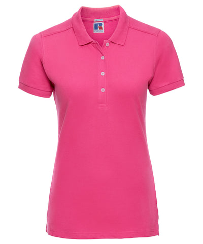 Polo elstico para mujer | Fucsia