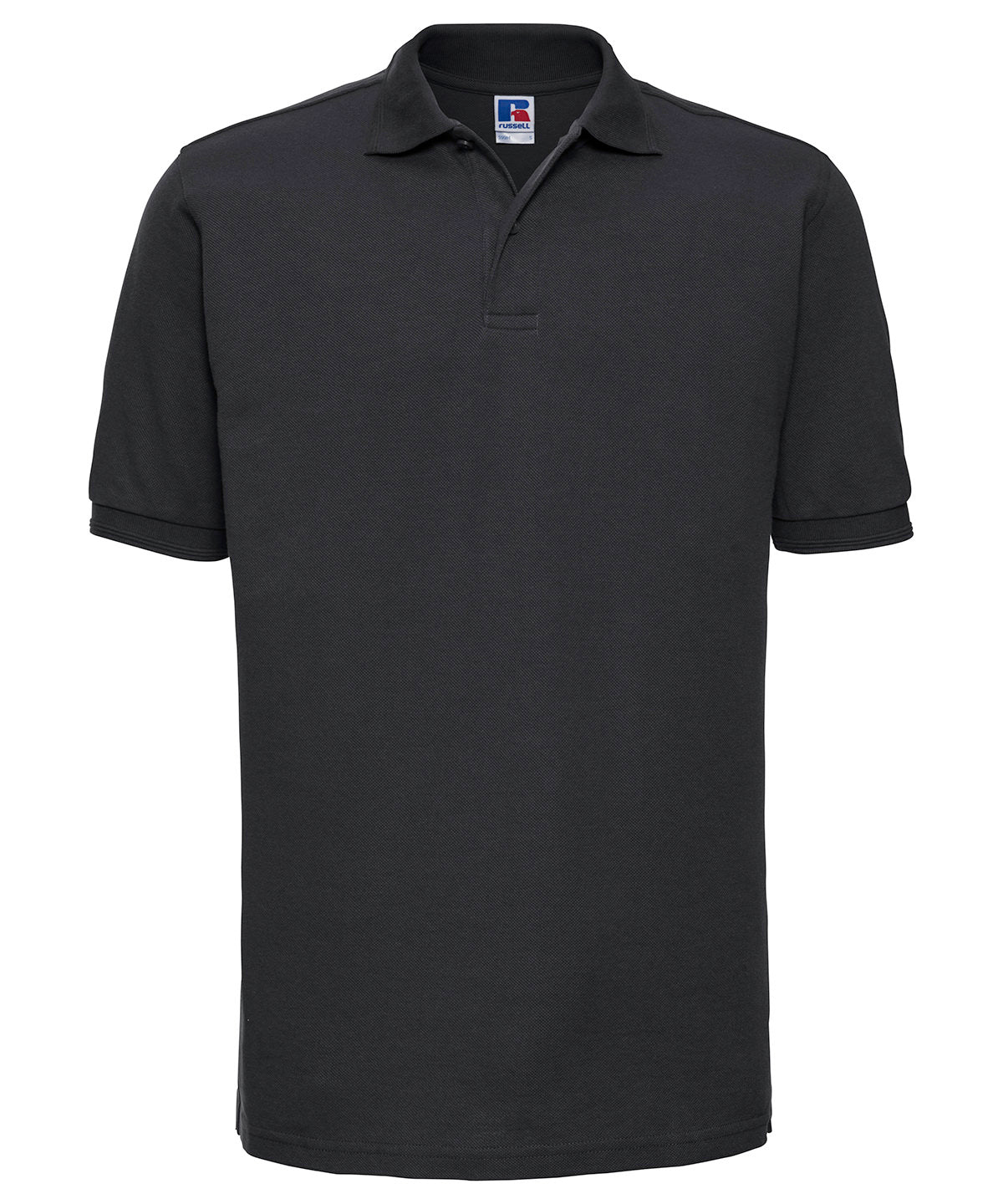 Polo resistente lavable a 60C | Negro - Carbn Oscuro