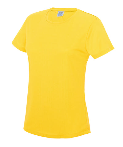 Camiseta fresca para mujer | Amarillo Brillante