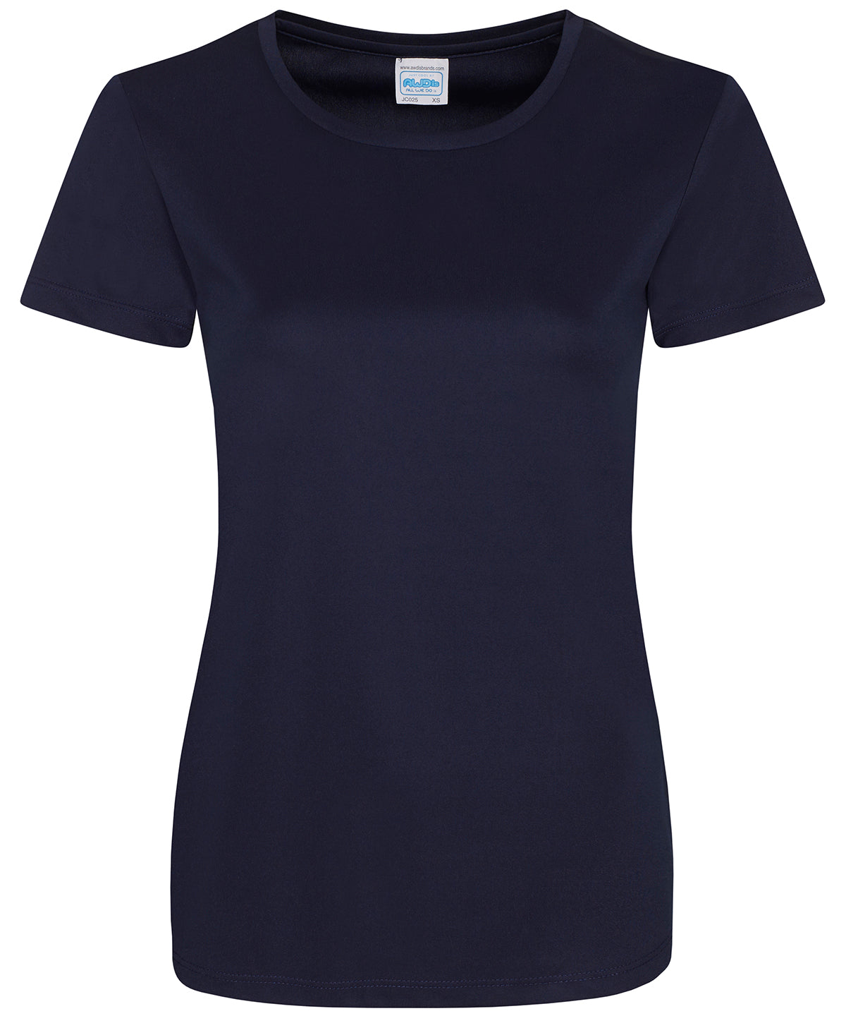 Camiseta fresca y suave para mujer | Azul Marino Francs Claro