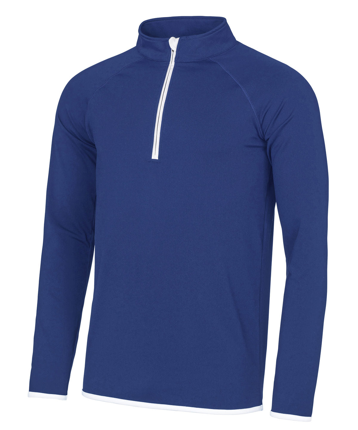 Sudadera con cremallera Cool | Azul Real/Blanco rtico