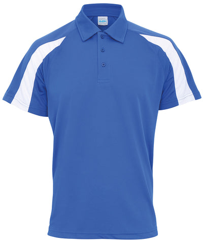 Polo fresco Contrast | Azul Real/Blanco rtico