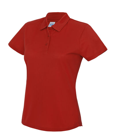 Polo fresco para mujer | Rojo Ardiente