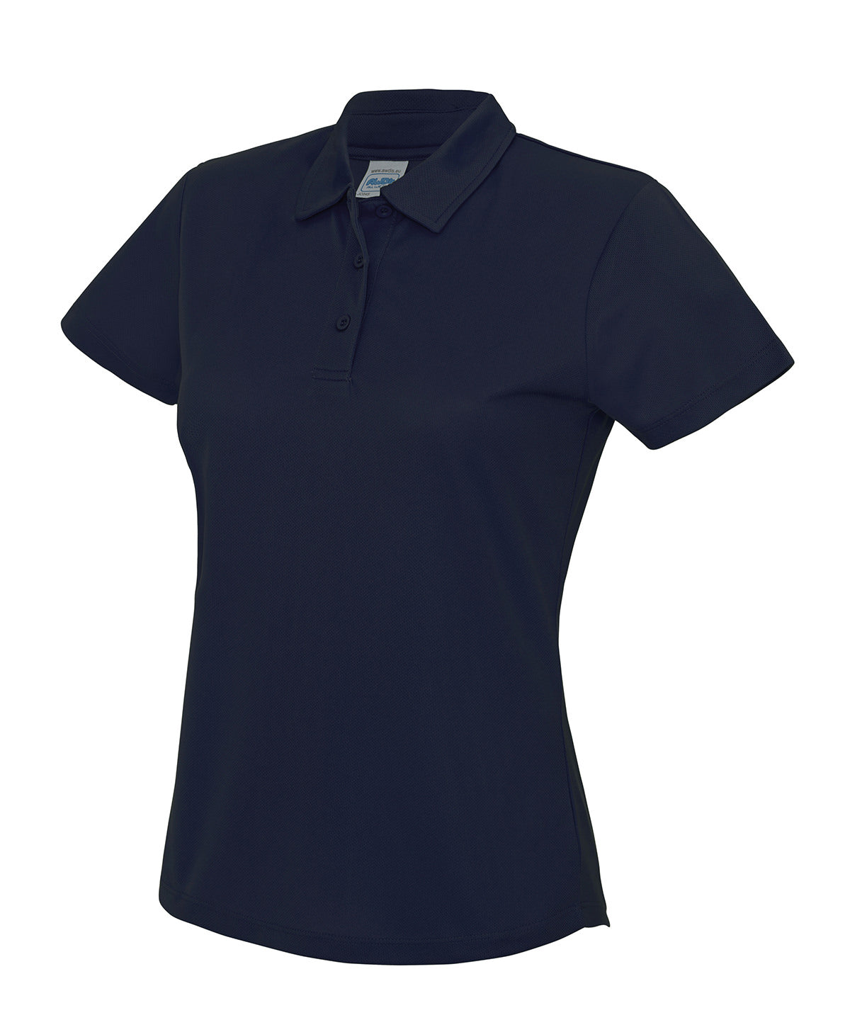 Polo fresco para mujer | Azul Marino Francs Claro