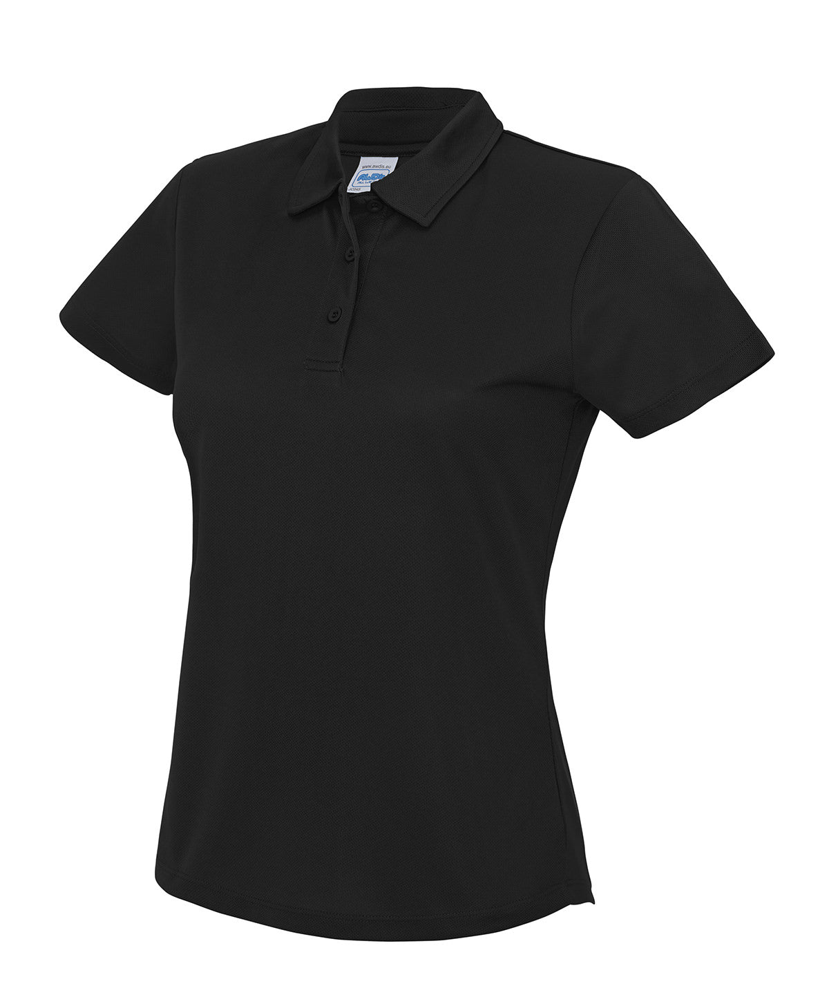 Polo fresco para mujer | Negro Profundo
