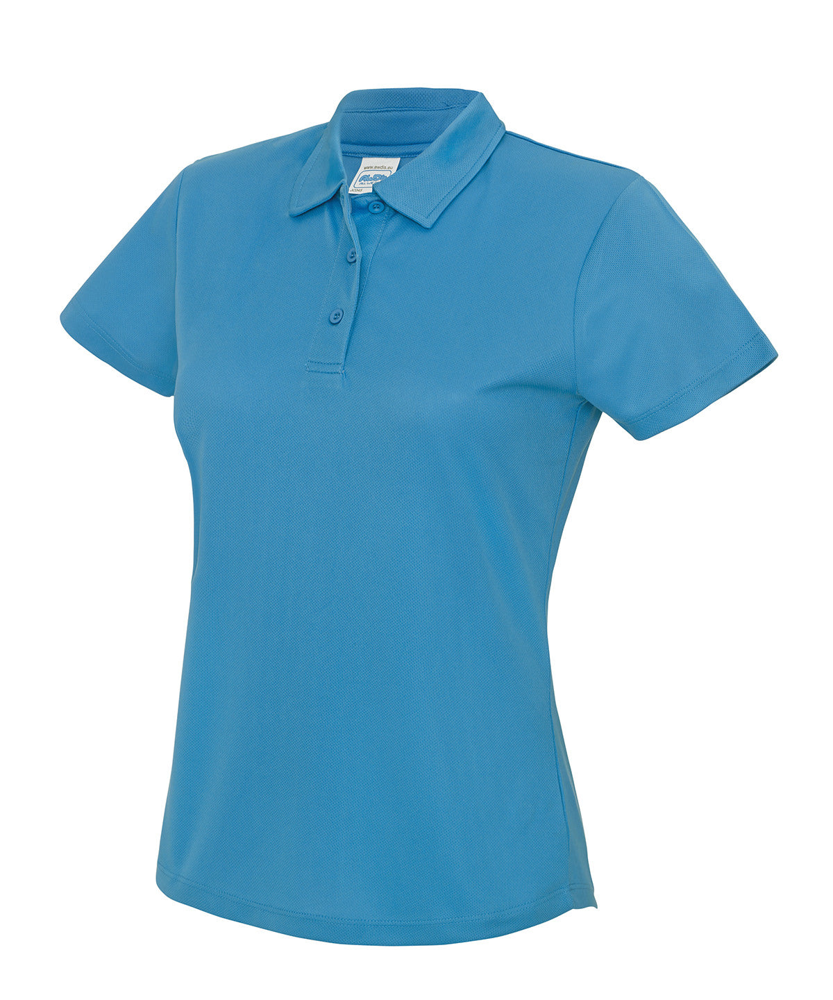Polo fresco para mujer | Azul Zafiro Claro