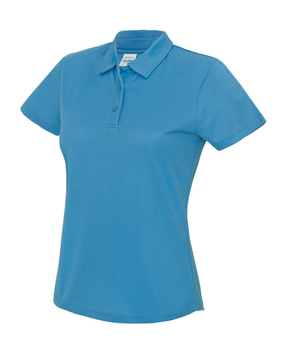 Polo fresco para mujer | Azul Zafiro Claro
