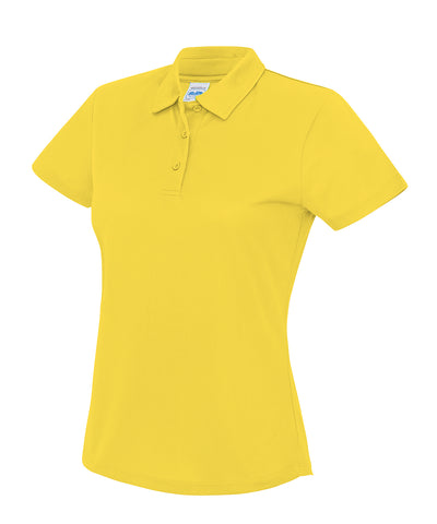 Polo fresco para mujer | Amarillo Brillante