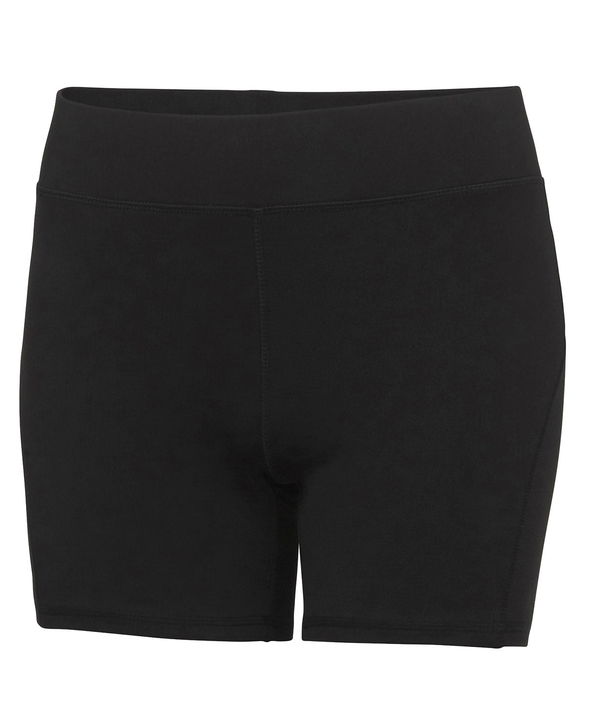 Pantalones cortos de entrenamiento frescos para mujer | Negro Profundo