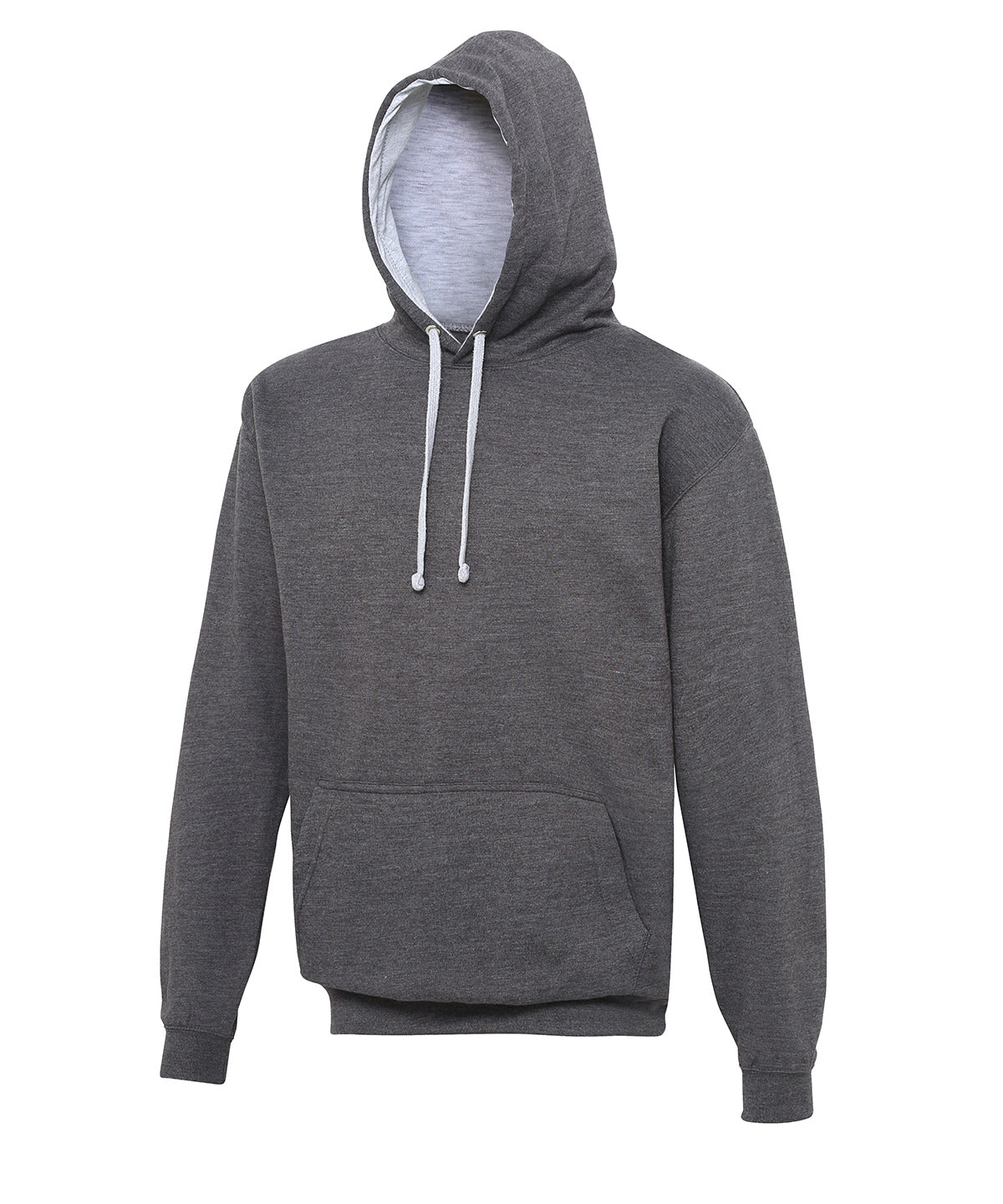 Sudadera avec capucha style universitaire | Gris Carbn/Gris Jaspeado