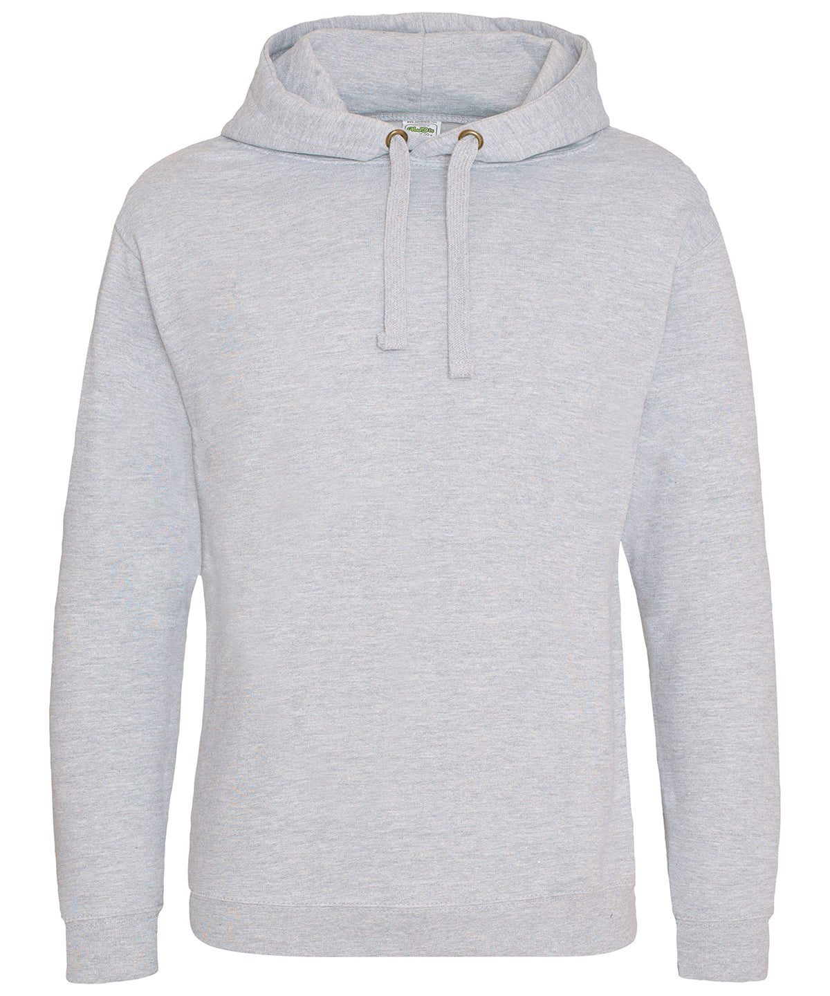 Sweatshirt mit V-Ausschnitt | Gesprenkeltes Grau