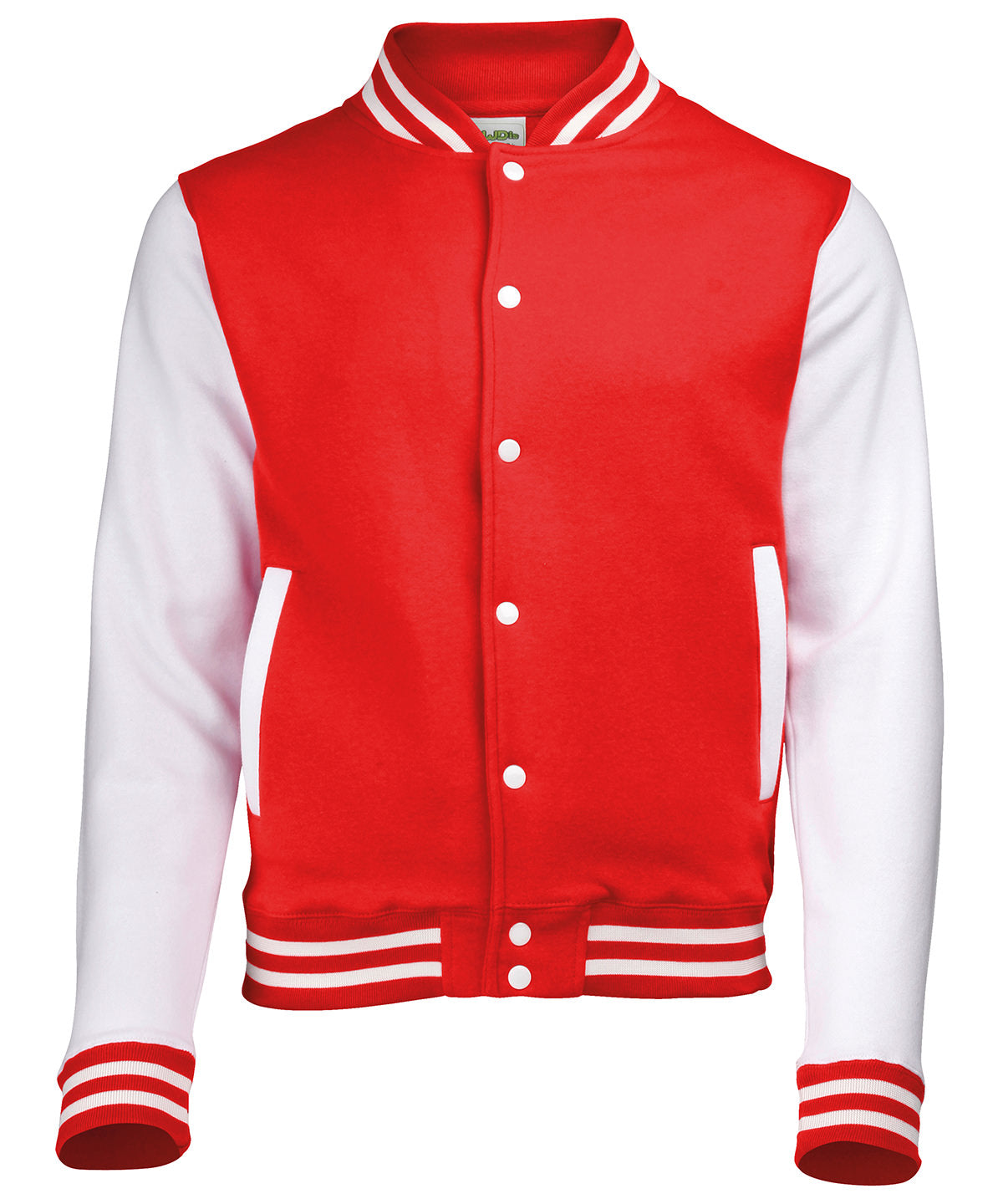 Chaqueta varsity | Rojo Fuego/Blanco