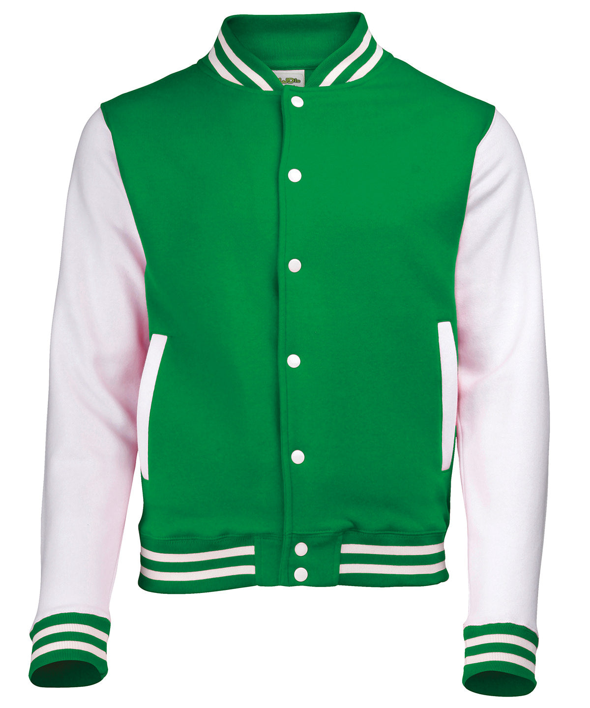 Chaqueta varsity | Verde Kelly/Blanco