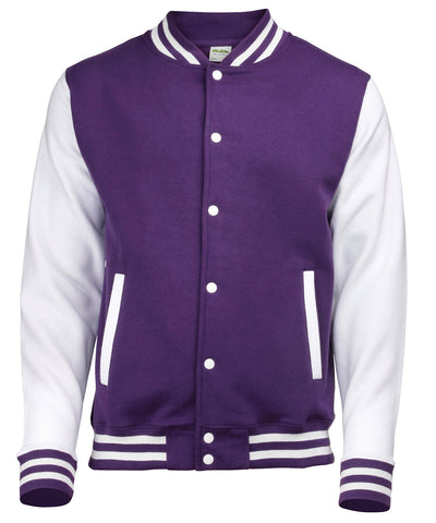 Chaqueta varsity | Morado/Blanco