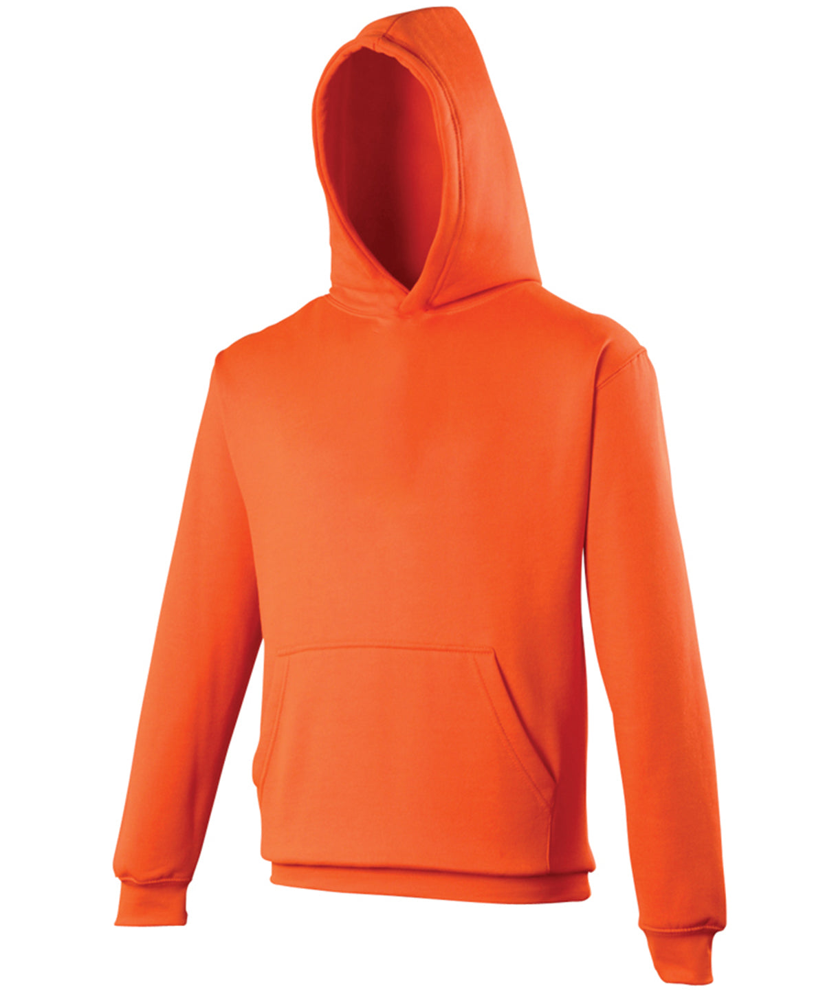 Sudadera elctrica para nios | Naranja Elctrico