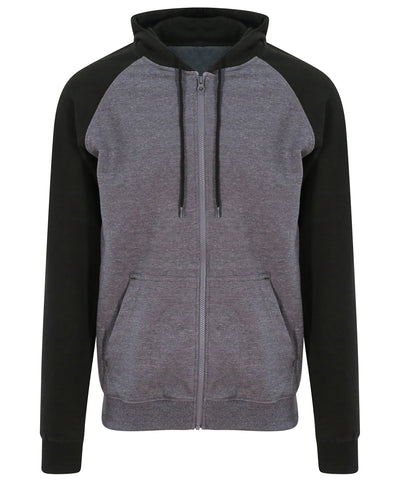Baseball Hoodie | Intensives Anthrazitschwarz