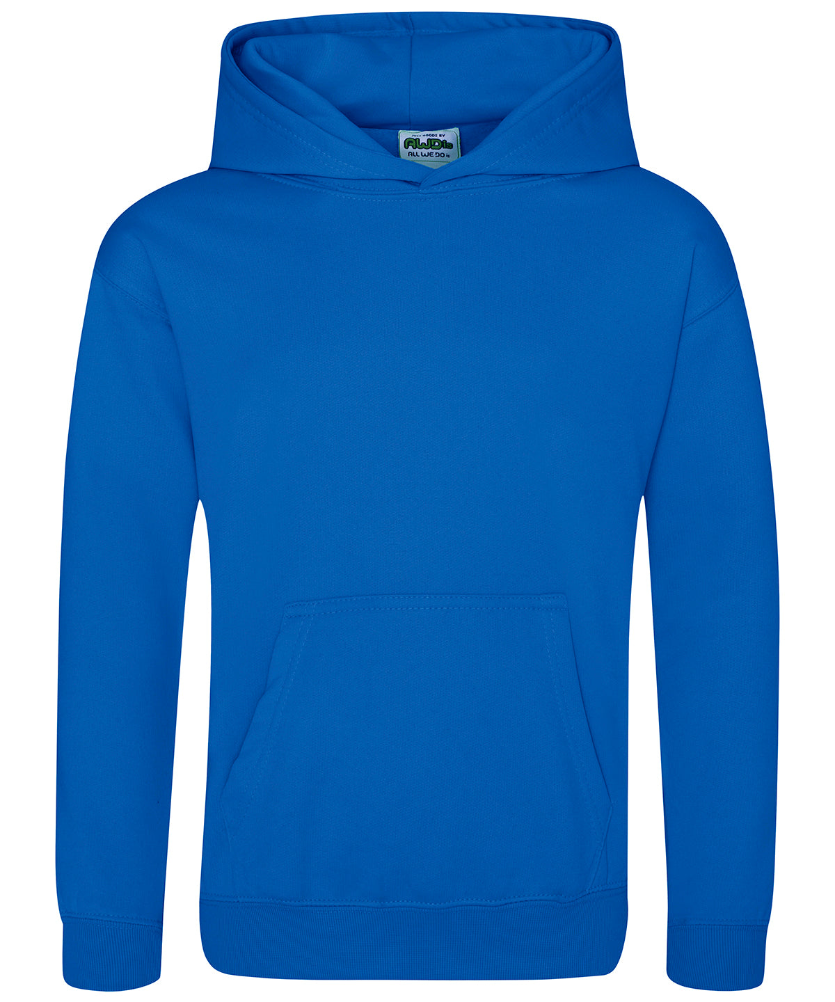 Sudadera de polister para nios de deporte | Azul Verdadero