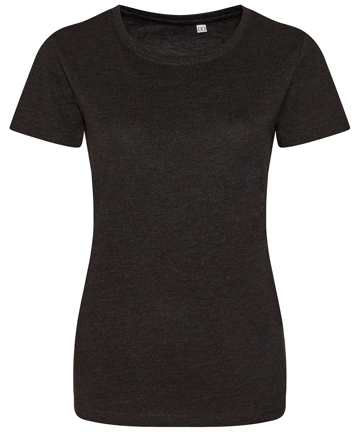 Camiseta de mujer de triblend | Negro Jaspeado