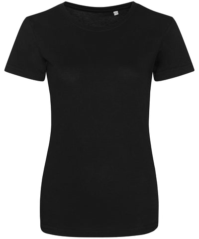 Camiseta de mujer de triblend | Negro Profundo
