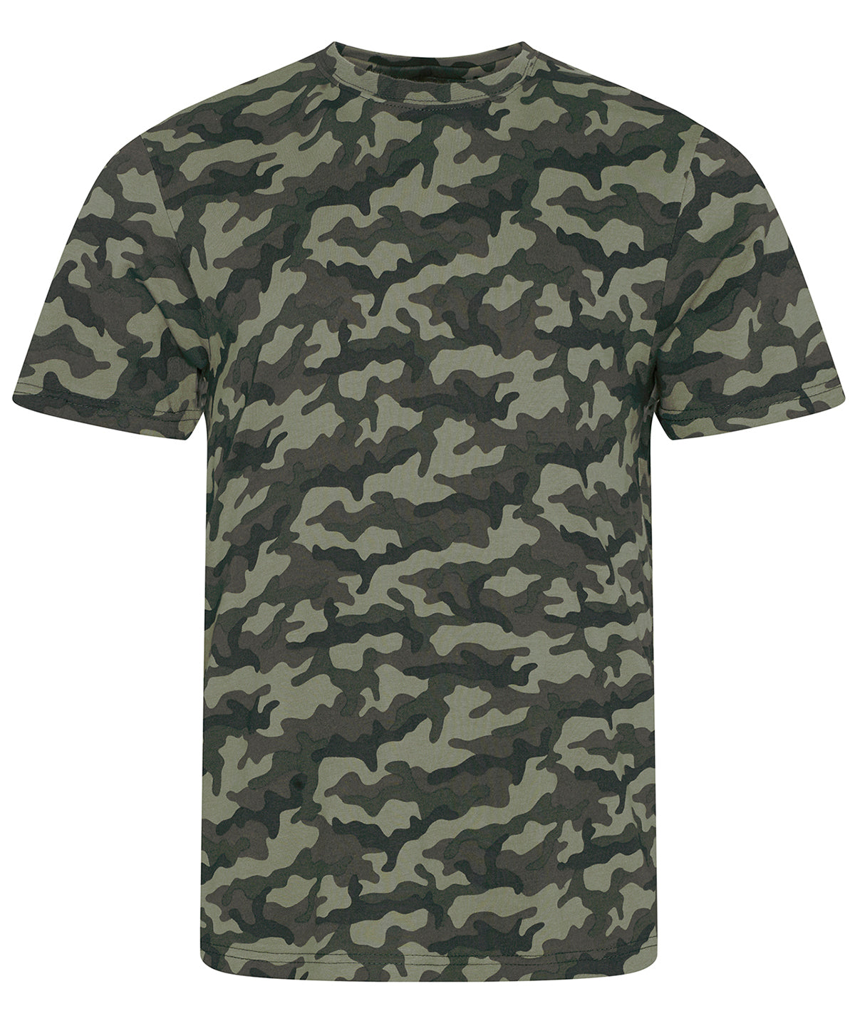 Camo T - Camiseta estampada de camuflaje | Camuflaje Verde