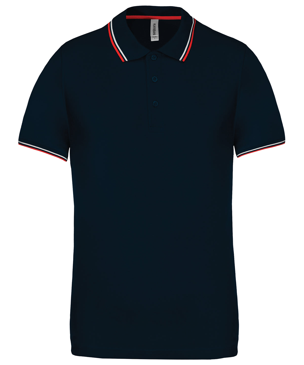 Camiseta polo de manga corta | Azul Marino