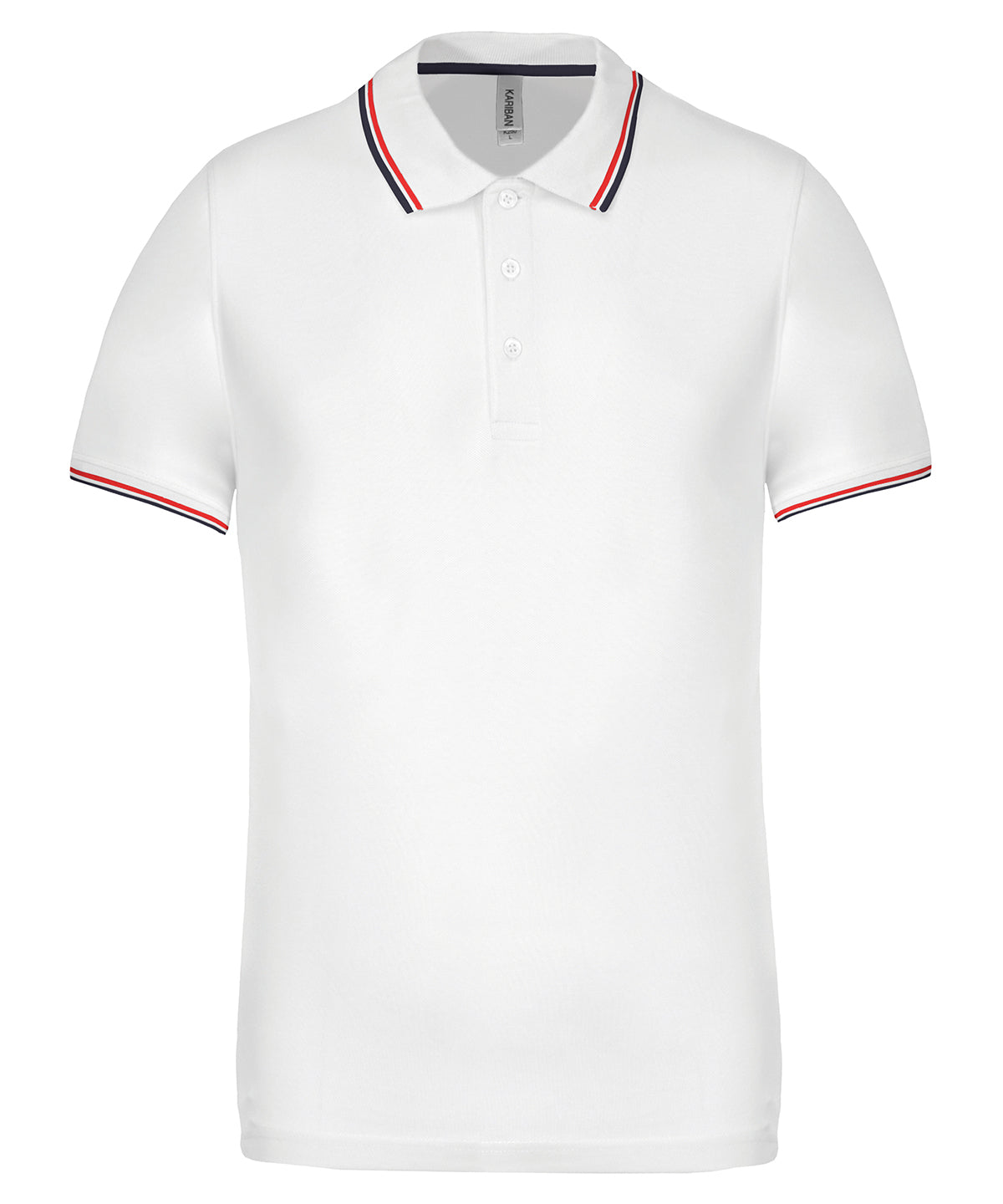 Camiseta polo de manga corta | Blanco